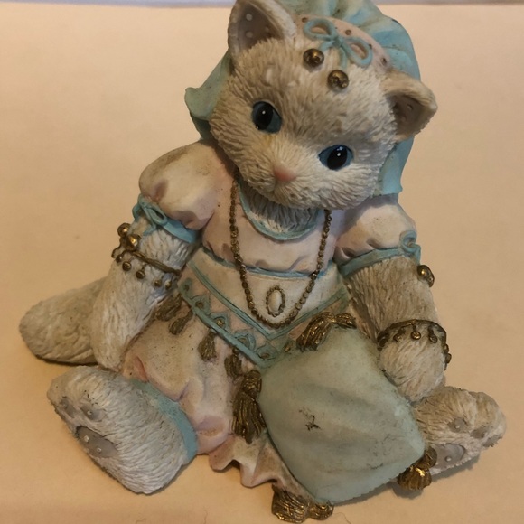 Vintage 1994 Persian calico kittens figure - Picture 5 of 6